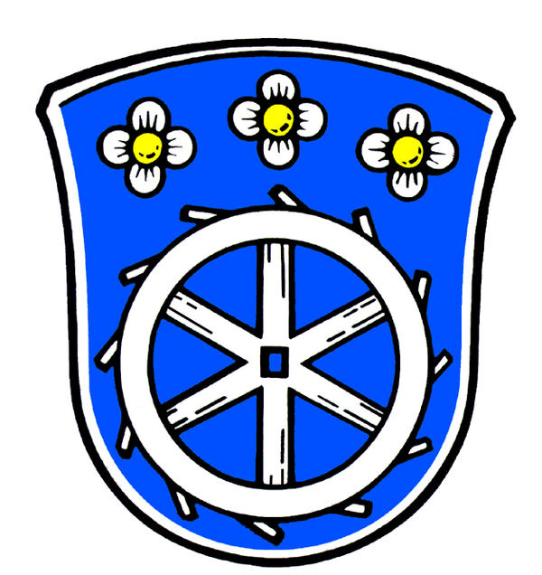 Wappen der Stadt Mühlheim.