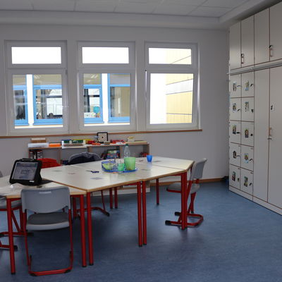 Blick in einen der beiden neuen Klassenrume der Janusz-Korszak-Schule.
