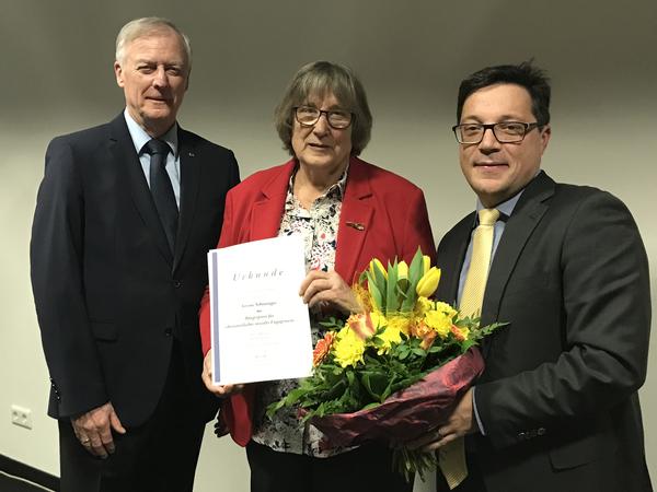 Verone Schöninger erhält den Bürgerpreis für ehrenamtliche Sozialarbeit