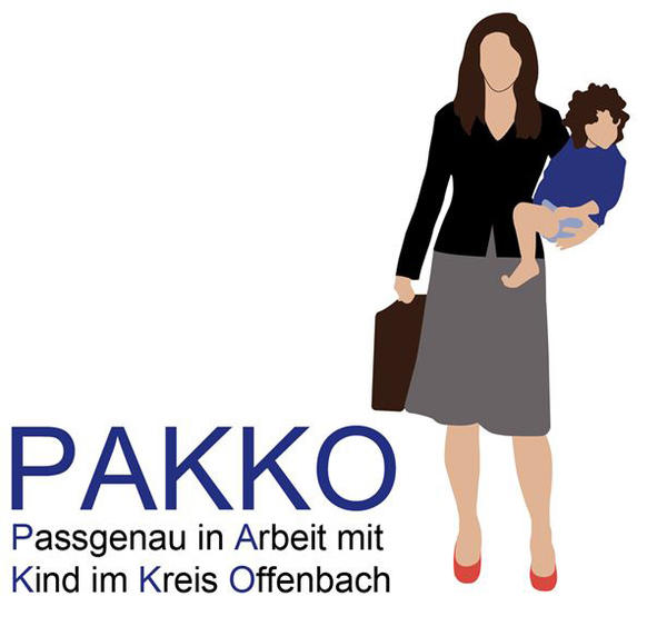 Logo von PAKKO - Passgenau in Arbeit mit Kind im Kreis Offenbach.