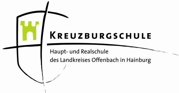Logo der Kreuzburgschule, Hainburg.