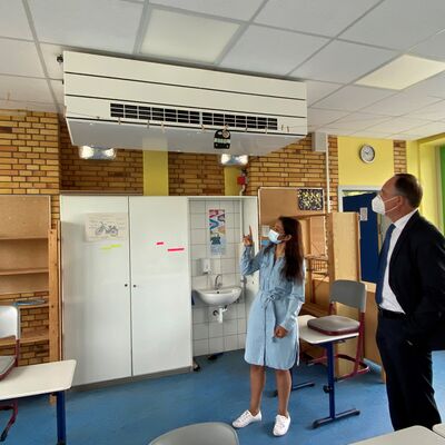 Bild vergr&ouml;&szlig;ern: Alfred-Delp-Schule - Erklärung der Lüftungsanlage