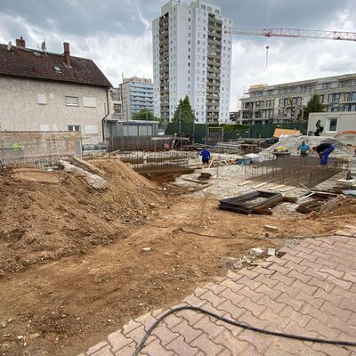 Bild vergr&ouml;&szlig;ern: Ansicht der Baustelle