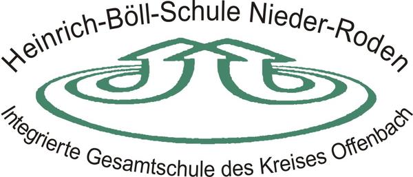 Logo der Heinrich-Böll-Schule, Rodgau.