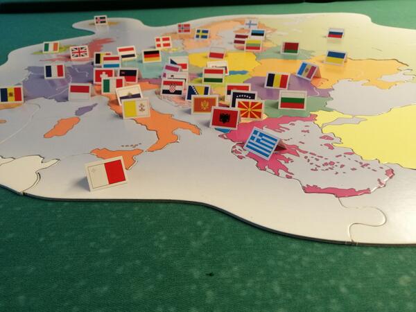 Workshop »Sind wir Europa - oder was?!« - Europa-Puzzle-Spiel