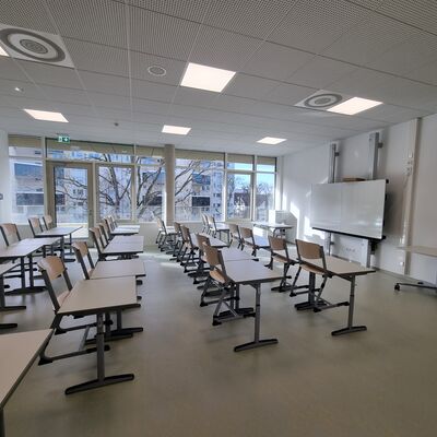 Bild vergr&ouml;&szlig;ern: Vierte Grundschule Heusenstamm - Klassenraum