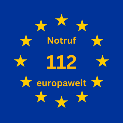 Der Notruf 112 gilt in allen Ländern der Europäischen Union sowie weiteren Staaten.
