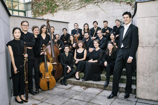 Auftritt des Ensemble BachWerkVokal aus Salzburg.