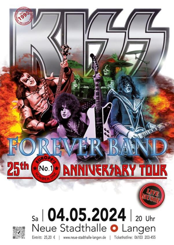 Flyer Kiss Forever Band