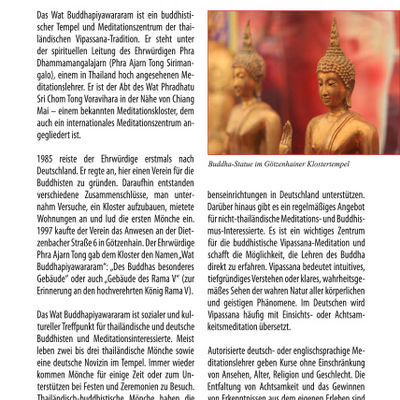 Seite 25 Zentrum des Buddhismus und der Meditation in Götzenhain