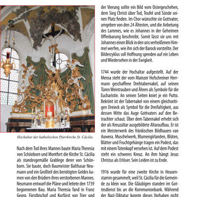 Seite 36 Standesgemäße gräfliche Grablege in der Balthasar-Neumann-Kirche in Heusenstamm