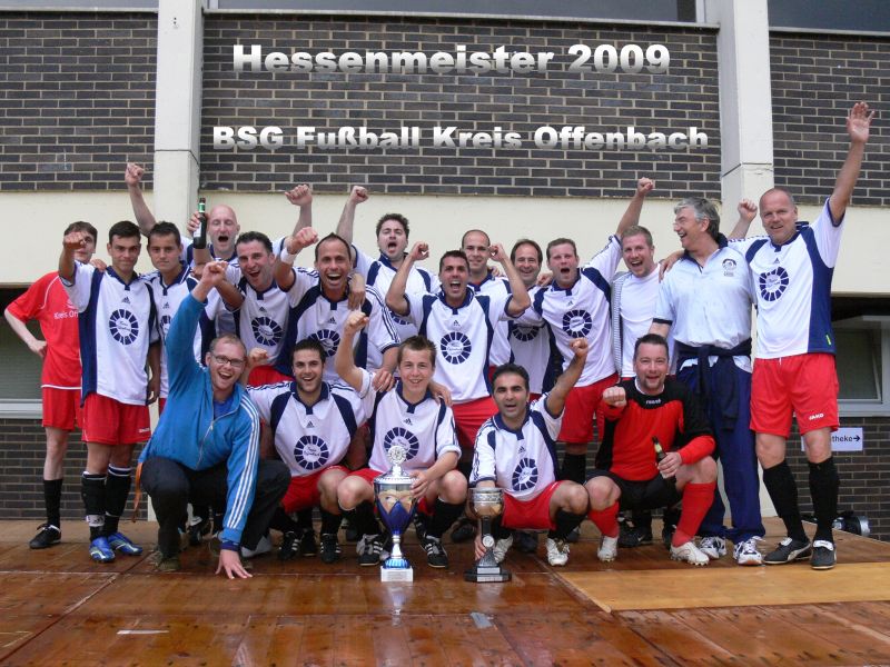 Sieger der Fußballmeisterschaft der Hessischen Landratsämter 2009.