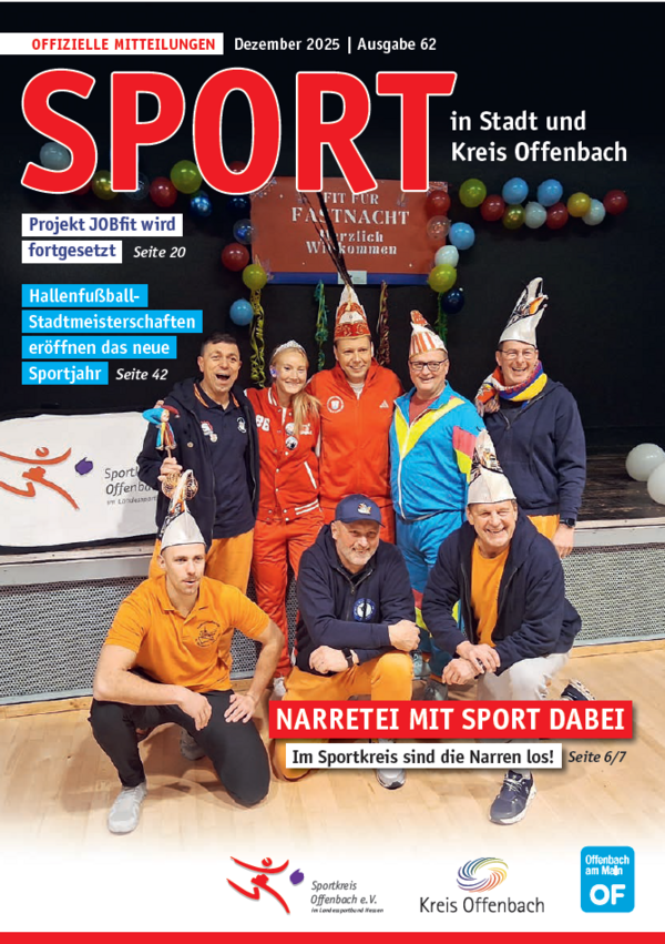 Bild vergr&ouml;&szlig;ern: Titelbild "SPORT in Stadt und Kreis Offenbach" - Ausgabe 62