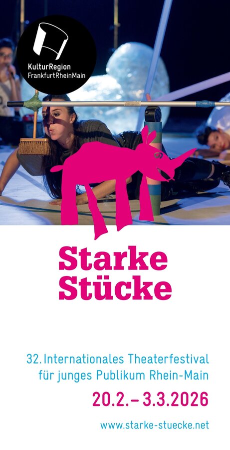 Bild vergr&ouml;&szlig;ern: Starke Stücke - Titelseite des Programms 2026