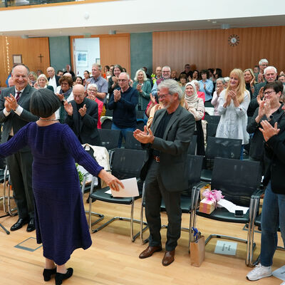 Bild vergr&ouml;&szlig;ern: Integration und Ehrenamt: Standing Ovations