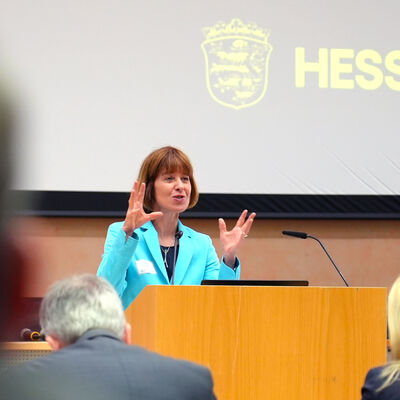 Bild vergr&ouml;&szlig;ern: Zukunftskonvent: Begrüßung Heike Hofmann