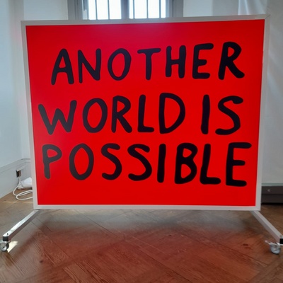 Bild vergr&ouml;&szlig;ern: „Another World is Possible“ by Sam Durant