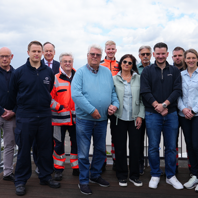 Bild vergr&ouml;&szlig;ern: Dankeschön Voraushelfer: Gruppenbild