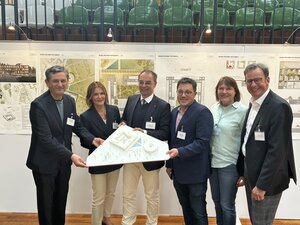 Der Siegerentwurf für den Neubau der Pro Arbeit – Kreis Offenbach (AöR)