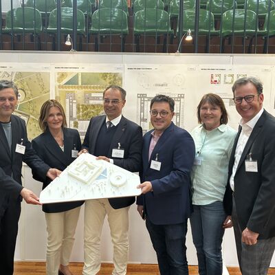 Bild vergr&ouml;&szlig;ern: Der Siegerentwurf für den Neubau der Pro Arbeit – Kreis Offenbach (AöR)