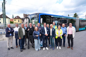 Kreisbereisung ÖPNVenture: Gruppenfoto Gruppe 1