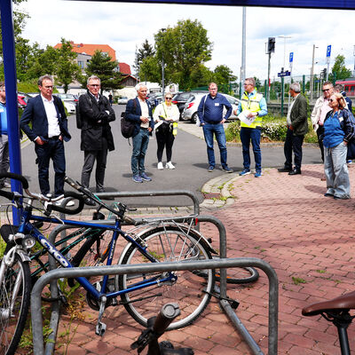 Bild vergr&ouml;&szlig;ern: Kreisbereisung ÖPNVenture: Fahrräder Rödermark
