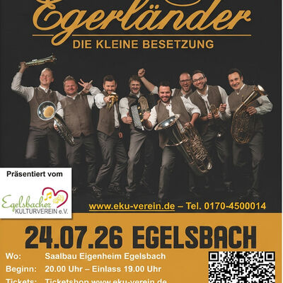 Original Egerländer Musik vom Ernst Mosch Nachfolger Ernst Hutter