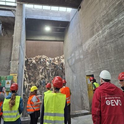 Besuch im EVO-Energiewerk 