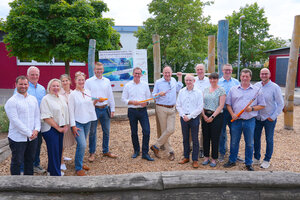 Abschluss Breitbandförderprojekt: Gruppenfoto