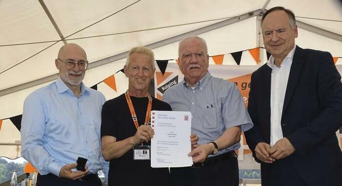 Landesehrenbriefverleihung an Heinrich Wenzel