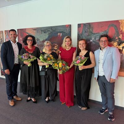 Eröffnung "Farbglut"-Ausstellung