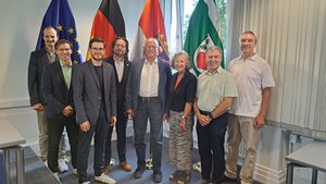 Gruppenbild anlässlich der "Mayor of peace"