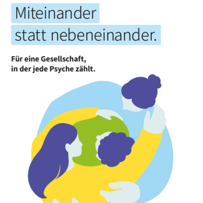 offizielles Plakat zur diesjährigen Woche der seelischen Gesundheit