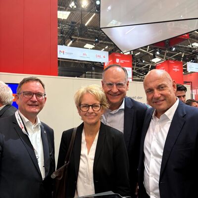Austausch auf der Expo Real in München
